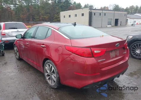 2014 Kia Optima Sx Turbo from USA, damaged, VIN 5XXGR4A65EG264481